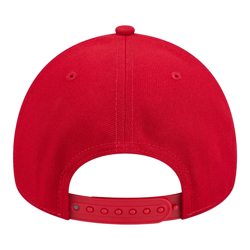 Casquette ajustable New Era rouge Washington Capitals 9FORTY pour jeunes