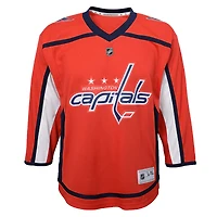 Youth Red Washington Capitals Domicile 2020/21 - Réplique de maillot personnalisé