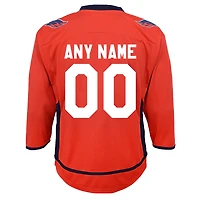 Youth Red Washington Capitals 2020/21 Home - Custom Replica Jersey