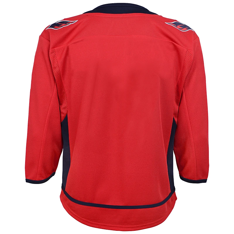Youth Red Washington Capitals Home Blank Premier Jersey