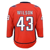 Jeune Tom Wilson Rouge Washington Capitals Home Replica Player Jersey