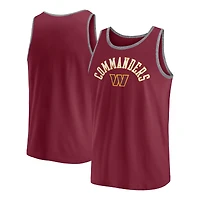 Men's Fanatics Burgundy Washington Commanders Bet Tank Top