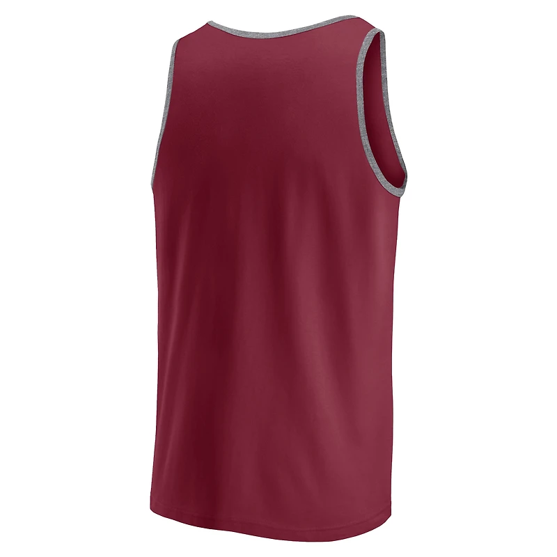 Men's Fanatics Burgundy Washington Commanders Bet Tank Top