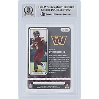 Brian Robinson Jr. Washington Commanders Autographed 2022 Panini Absolute #127 Beckett Fanatics Witnessed Authenticated 9/10 Rookie Card