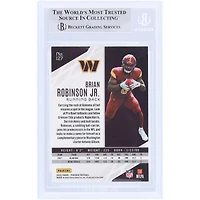 Brian Robinson Jr. Washington Commanders Autographed 2022 Panini Phoenix #127 Beckett Fanatics Witnessed Authenticated Rookie Card