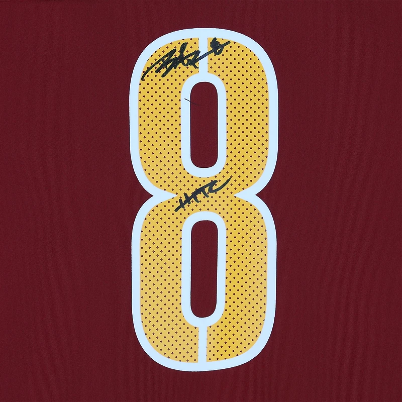 Brian Robinson Jr. Washington Commanders Autographed Burgundy Nike Game Jersey with "HTTC" Inscription