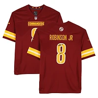 Brian Robinson Jr. Washington Commanders Autographed Burgundy Nike Game Jersey with "HTTC" Inscription