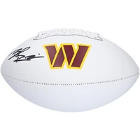 Brian Robinson Jr. Washington Commanders Autographed Franklin White Panel Football 