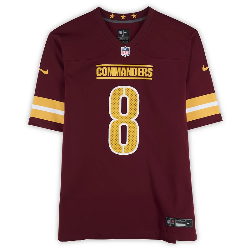 Brian Robinson Jr. Washington Commanders Autographed Nike Burgundy Game Jersey  