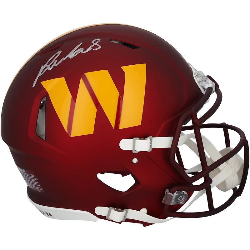 Deebo Samuel Sr Washington Commanders Autographed Riddell Speed Authentic Helmet