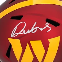 Casque réplique Riddell Speed ​​autographié par Deebo Samuel Sr, commandant de Washington