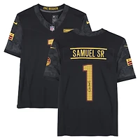 Deebo Samuel Washington Commanders Autographed Black Nike Limited Jersey
