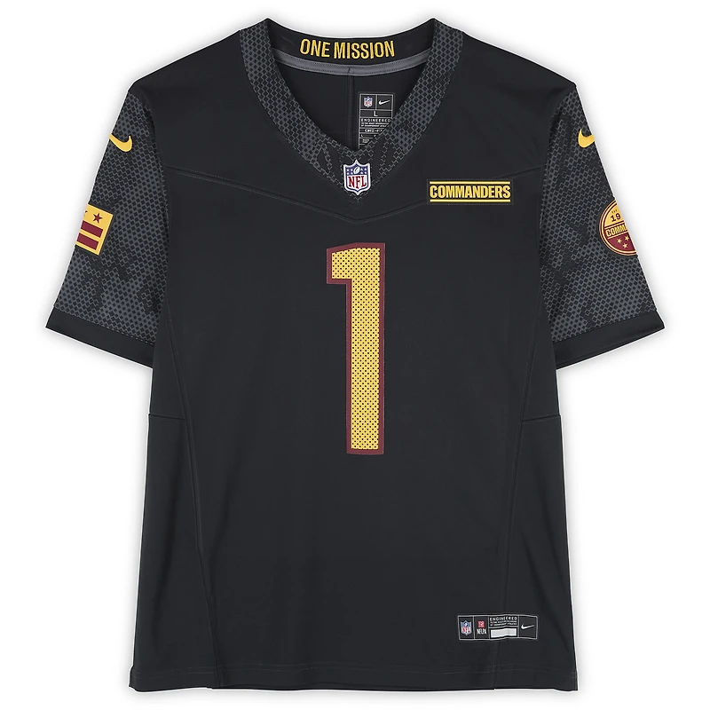 Deebo Samuel Washington Commanders Autographed Black Nike Limited Jersey
