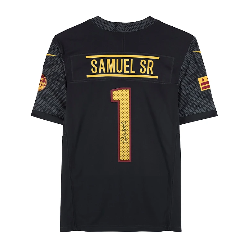 Deebo Samuel Washington Commanders Autographed Black Nike Limited Jersey