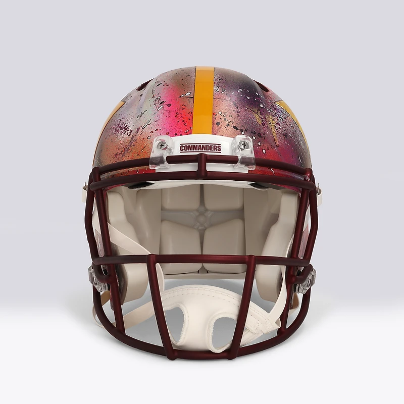 Deebo Samuel Washington Commanders Autographed Riddell Speed Authentic Helmet - Art by Shawn Voelker - NF70444448