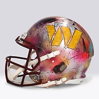 Deebo Samuel Washington Commanders Autographed Riddell Speed Authentic Helmet - Art by Shawn Voelker - NF70444448
