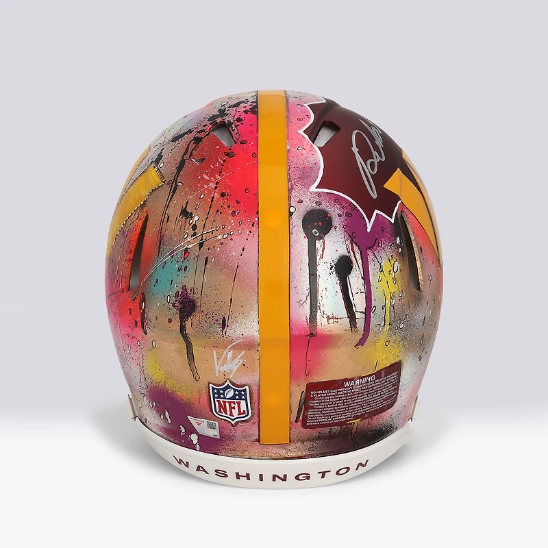 Deebo Samuel Washington Commanders Autographed Riddell Speed Authentic Helmet - Art by Shawn Voelker - NF70444448
