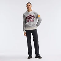 Fanatics Heather Gray Washington Commanders IconicFleece Pocket Sweatshirt