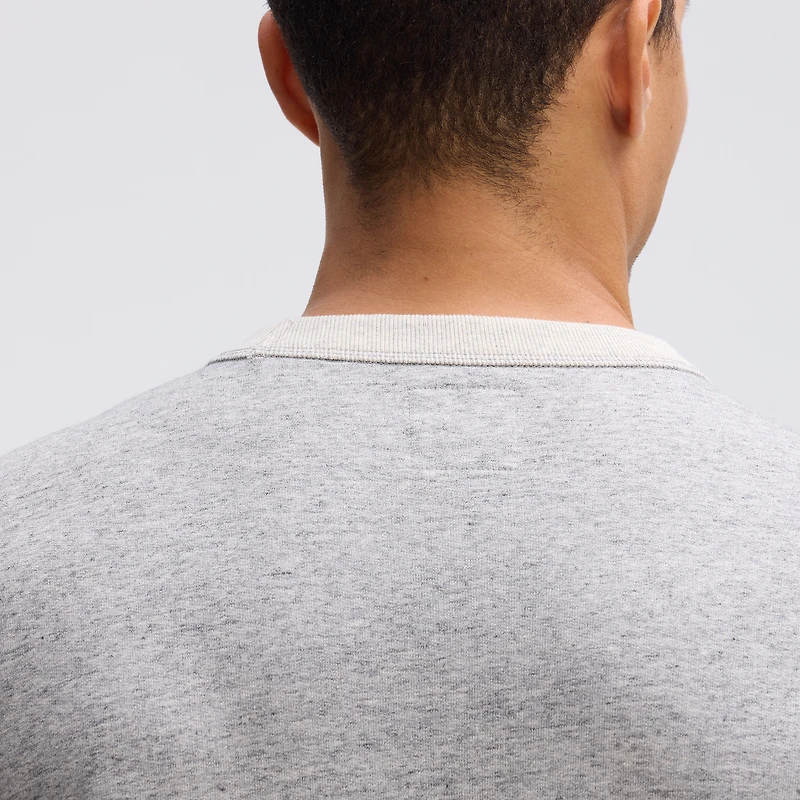 Fanatics Heather Gray Washington Commanders IconicFleece Pocket Sweatshirt