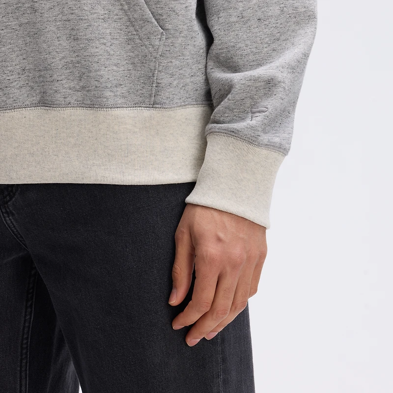 Fanatics Heather Gray Washington Commanders IconicFleece Pocket Sweatshirt