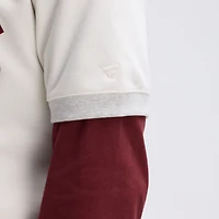 Sweat-shirt à manches courtes Fanatics Oatmeal Washington Commanders IconicFleece