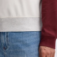 Fanatics Oatmeal Washington Commanders IconicFleece Short Sleeve Sweatshirt