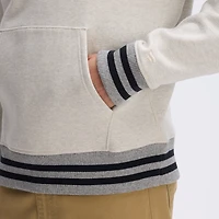 Fanatics Oatmeal Washington Commanders IconicFleece Tipped Hoodie