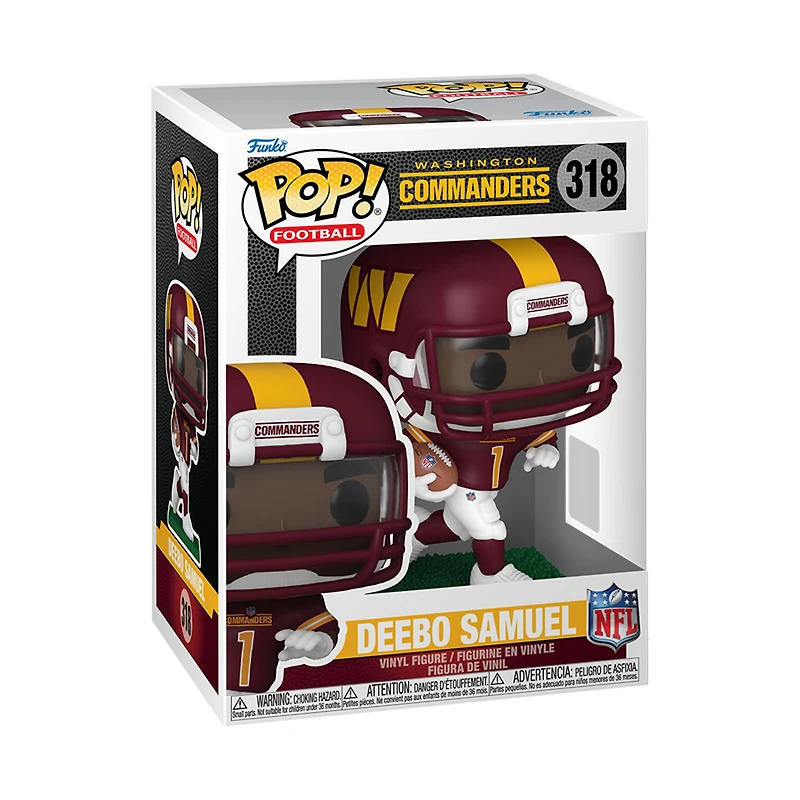 Figurine en vinyle Funko Deebo Samuel Sr des 49ers de San Francisco Pop!