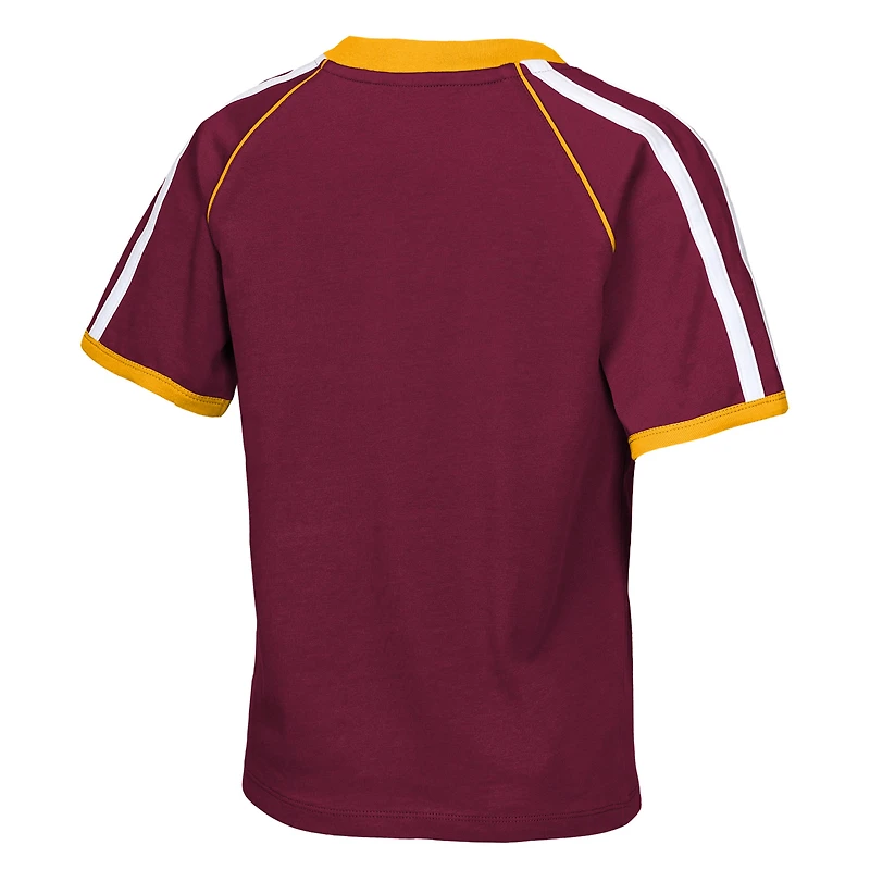 T-shirt de football Outerstuff bordeaux Washington Commanders Score Breaker pour jeunes filles