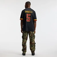 Maillot Nike Jayden Daniels blanc pour homme, édition Super Bowl, Washington Commanders