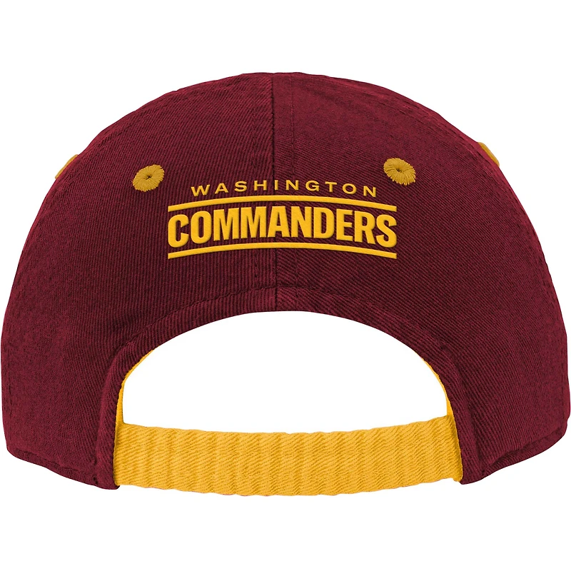 Infant Burgundy Washington Commanders Team Slouch Flex Hat