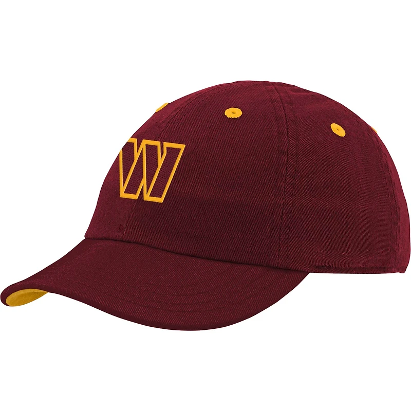 Casquette flex slouch bourgogne Washington Commanders Team pour bébé