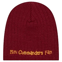 Infant New Era Burgundy Washington Commanders Mini Knit Hat