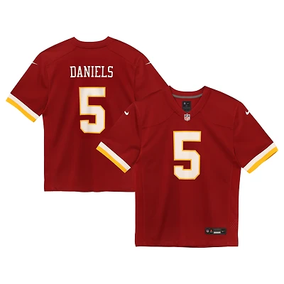 Maillot de match Nike Jayden Daniels bordeaux pour bébé, équipe des Washington Commanders