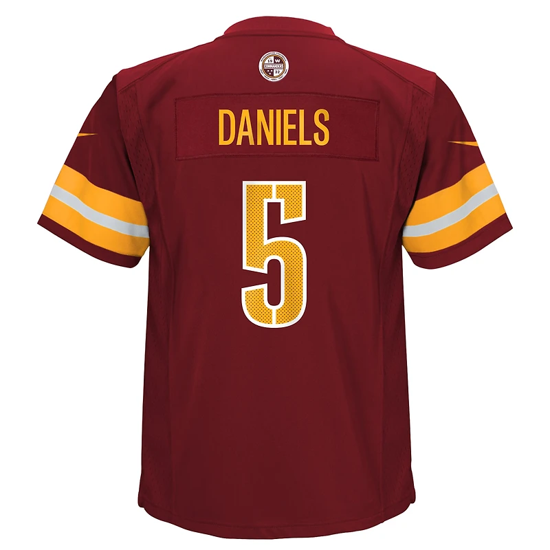 Maillot de jeu Nike Jayden Daniels bordeaux pour bébé des Washington Commanders