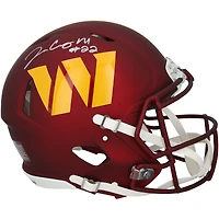 V106832 WASHNFL Jacory Croskey-Merrit Washington Commanders Casque authentique Riddell Speed ​​autographié 22 Jacory Croskey-Merritt AUT PRO HELMET 45926 AUTEQPHEL PHLTCR0012 #6