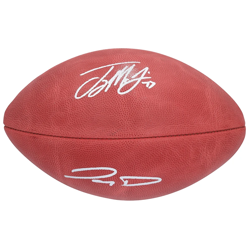 Jayden Daniels & Terry McLaurin Washington Commanders Autographed Duke Full Color Football