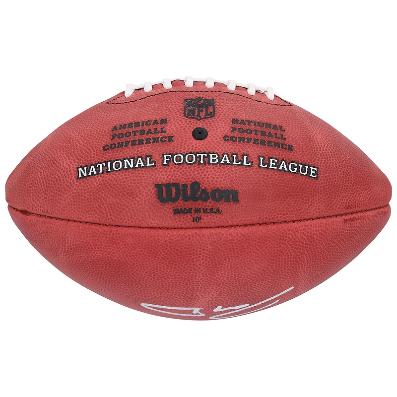 Jayden Daniels & Terry McLaurin Washington Commanders Autographed Duke Full Color Football