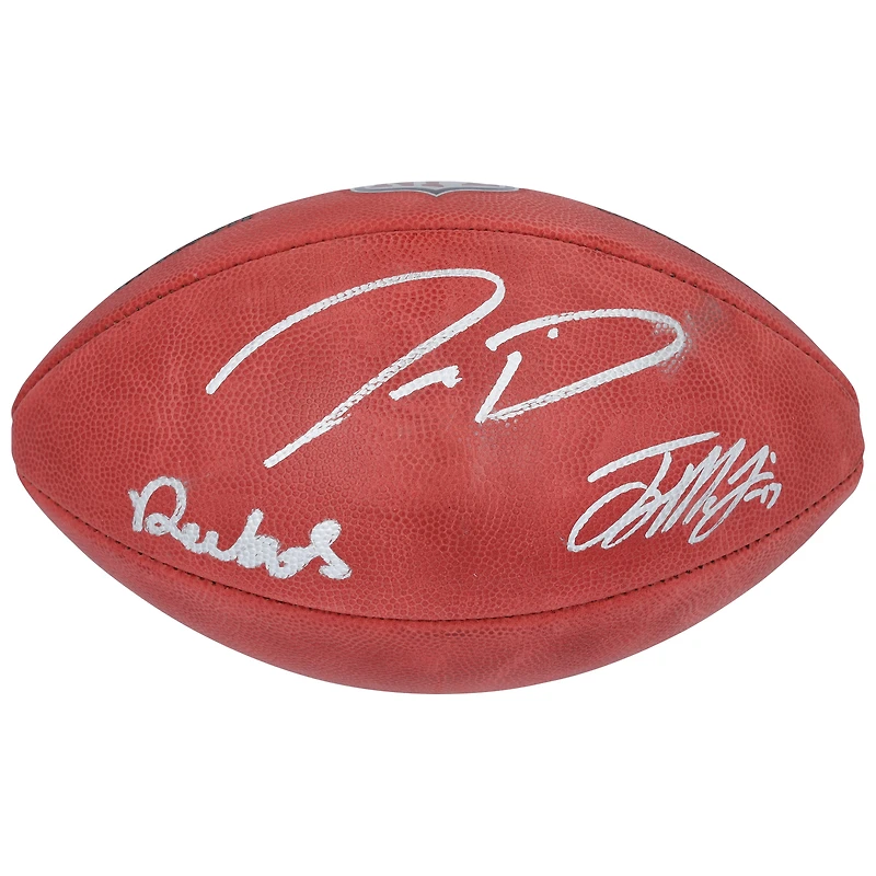 Jayden Daniels, Terry McLaurin & Deebo Samuel Washington Commanders Autographed Wilson Duke Full Color Football