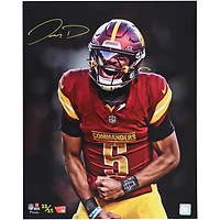 Photo dédicacée de Jayden Daniels (Washington Commanders) - 40,6 x 50,8 cm (édition limitée à 25 exemplaires)