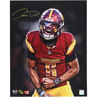 Jayden Daniels Washington Commanders Autographed 16" x 20" Unleashed Photograph - Limited Edition of 25
