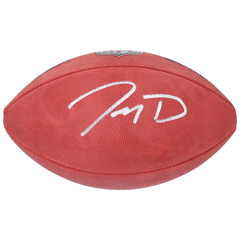 Jayden Daniels Washington Commanders a dédicacé le choix de premier tour du repêchage de la NFL 2024 Wilson Duke Football en couleur