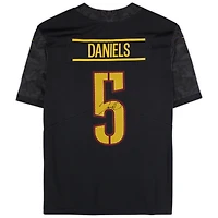 Jayden Daniels Washington Commanders Autographed Black Nike Alternate Limited Jersey 