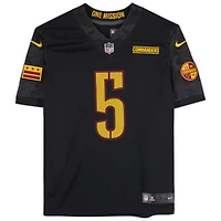 Jayden Daniels Washington Commanders Autographed Black Nike Alternate Limited Jersey 