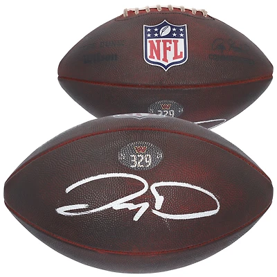 Jayden Daniels Washington Commanders Autographed Game-Used Football vs. Philadelphia Eagles on January 26, 2025 - NFC Championship - #329