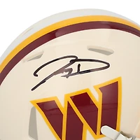 Jayden Daniels Washington Commanders Autographed Riddell Retro Speed Mini Helmet