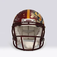 Casque Riddell Speed ​​Authentic autographié par Jayden Daniels (Washington Commanders) - Illustration de Lady JDay - Édition limitée n° 1/1 - HH98516505