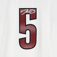 Maillot Nike blanc dédicacé par Jayden Daniels des Washington Commanders