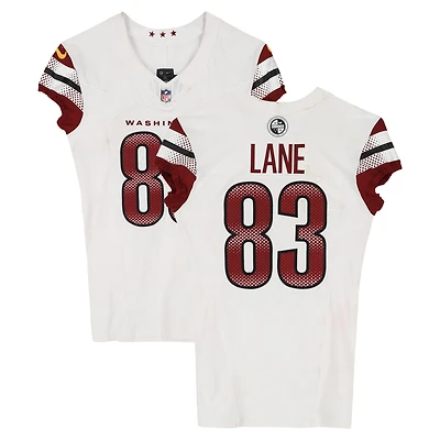 Jaylin Lane Washington Commanders Game-Used #83 Burgundy Nike Jersey vs. Kansas City Chiefs on October 27, 2025 