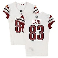Jaylin Lane Washington Commanders Game-Used #83 White Nike Jersey vs. Atlanta Falcons on September 28, 2025